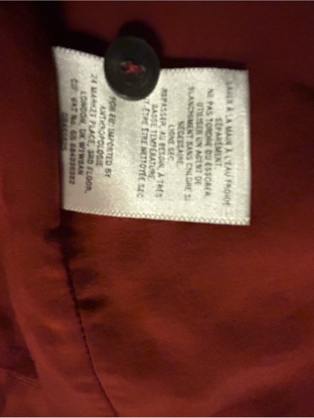 Maeve Anthropologie Rust Bloomsbury tie shirt dress. Sz. 6 - Picture 10 of 16